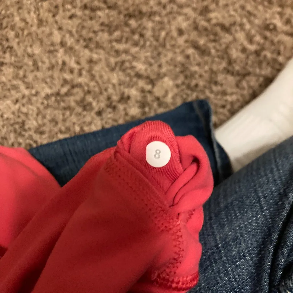 Lululemon Align Pant Boom Juice / Cyber Boom Juice Alarming Size 8 Bright Pink - Image 3