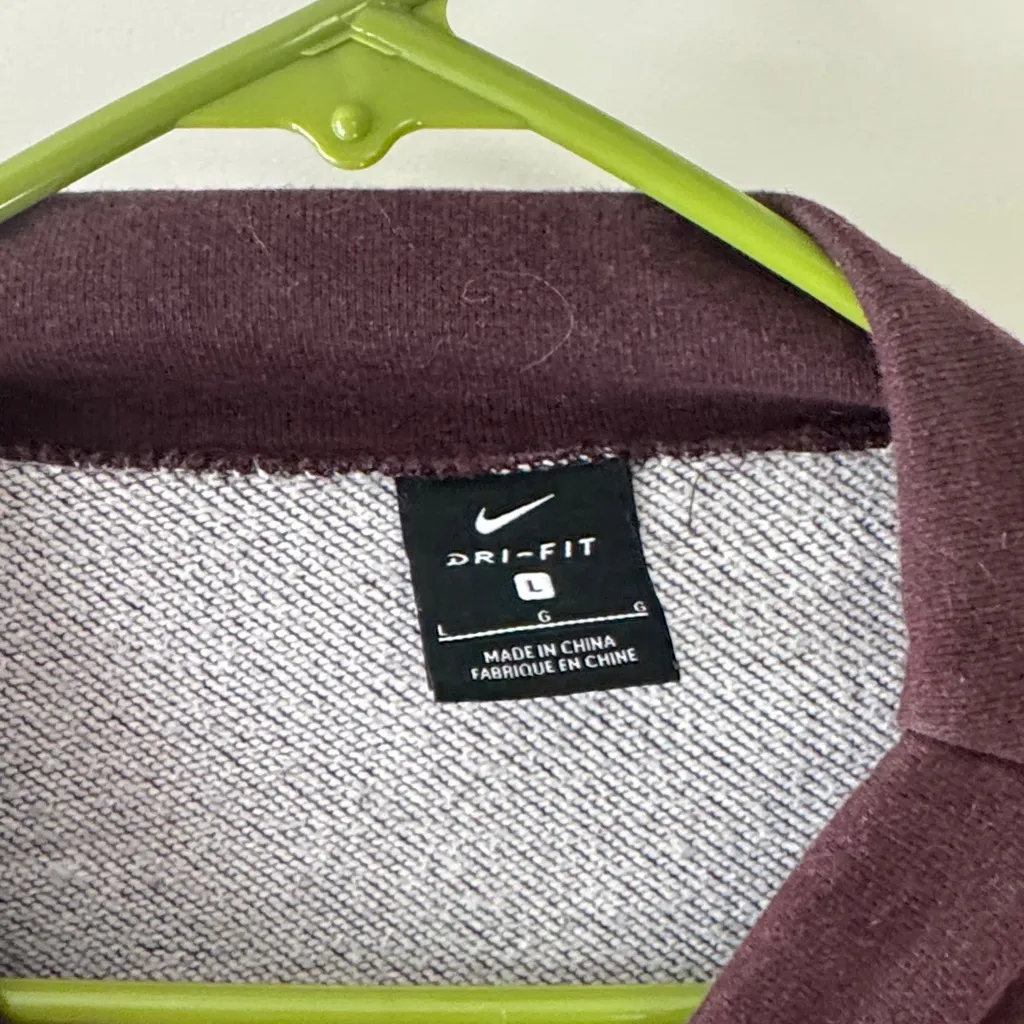 Nike  Deep Purple Cowl Neck Sweater / M12 - Image 4