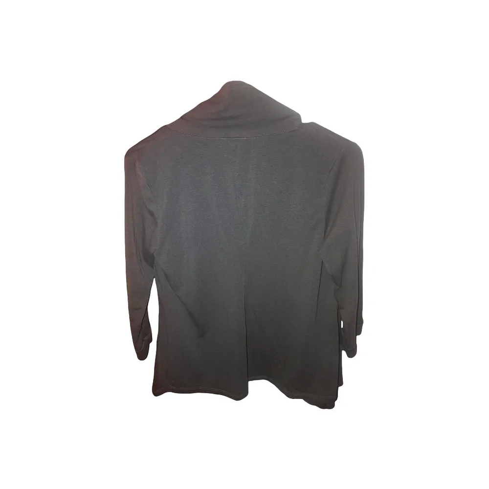 Lily White 𝅺Brand Gray Open Front Cardigan - Image 4