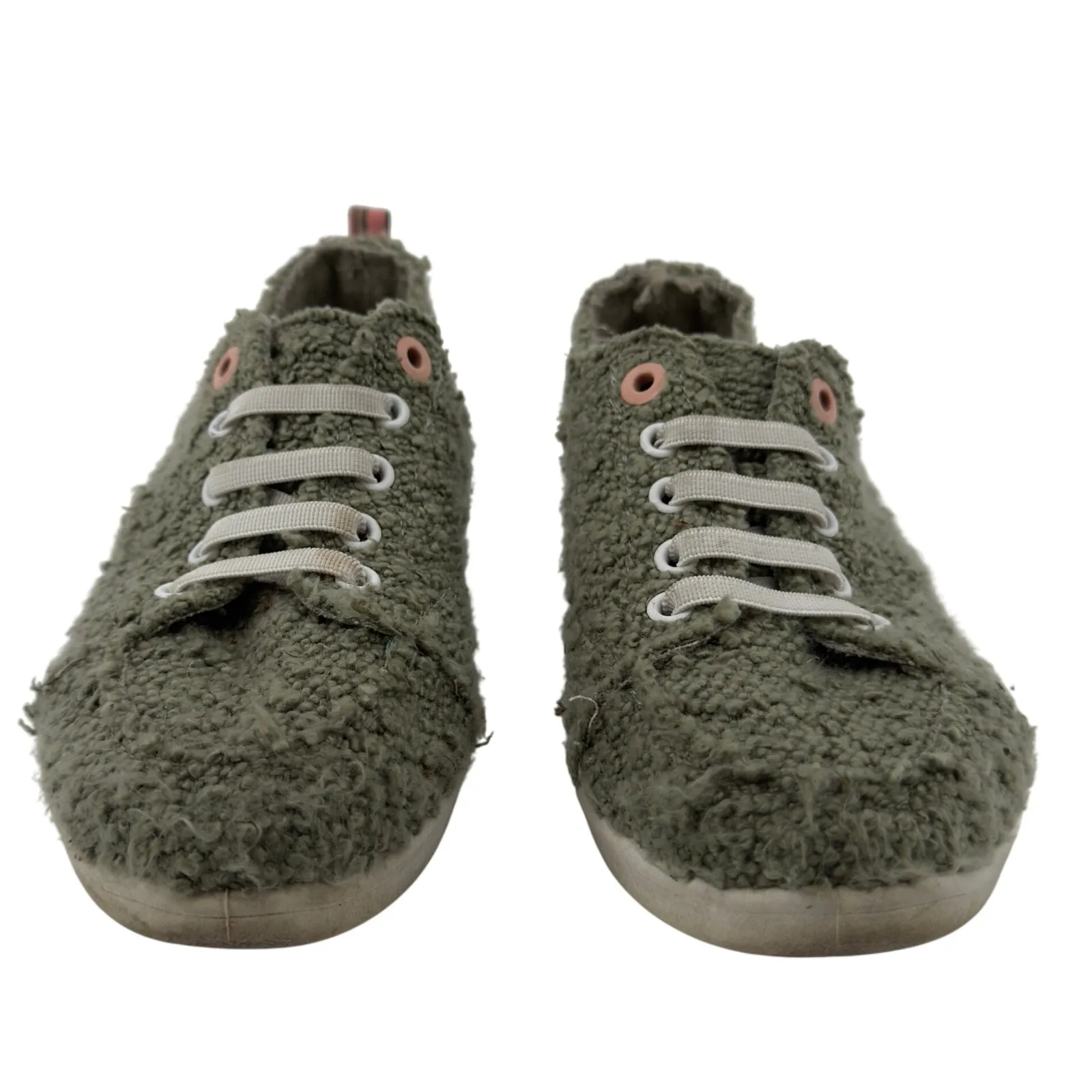 Vionic Beach Pismo Boucle Slip On Casual Sneaker Sage Green Women 7 Arch Support - Image 2