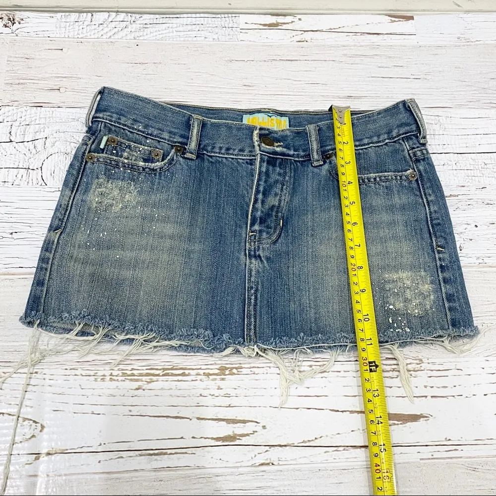 Hollister Denim Mini Skirt 3 - Image 5