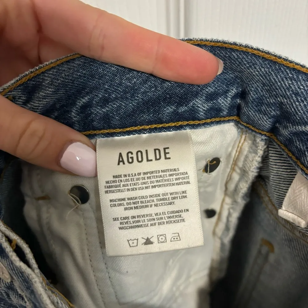 AGOLDE Vintage High Rise Jeans Clamour - Image 10