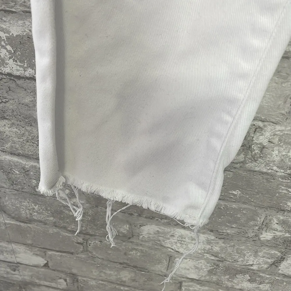 PacSun White Distressed Mom Jeans - Image 2