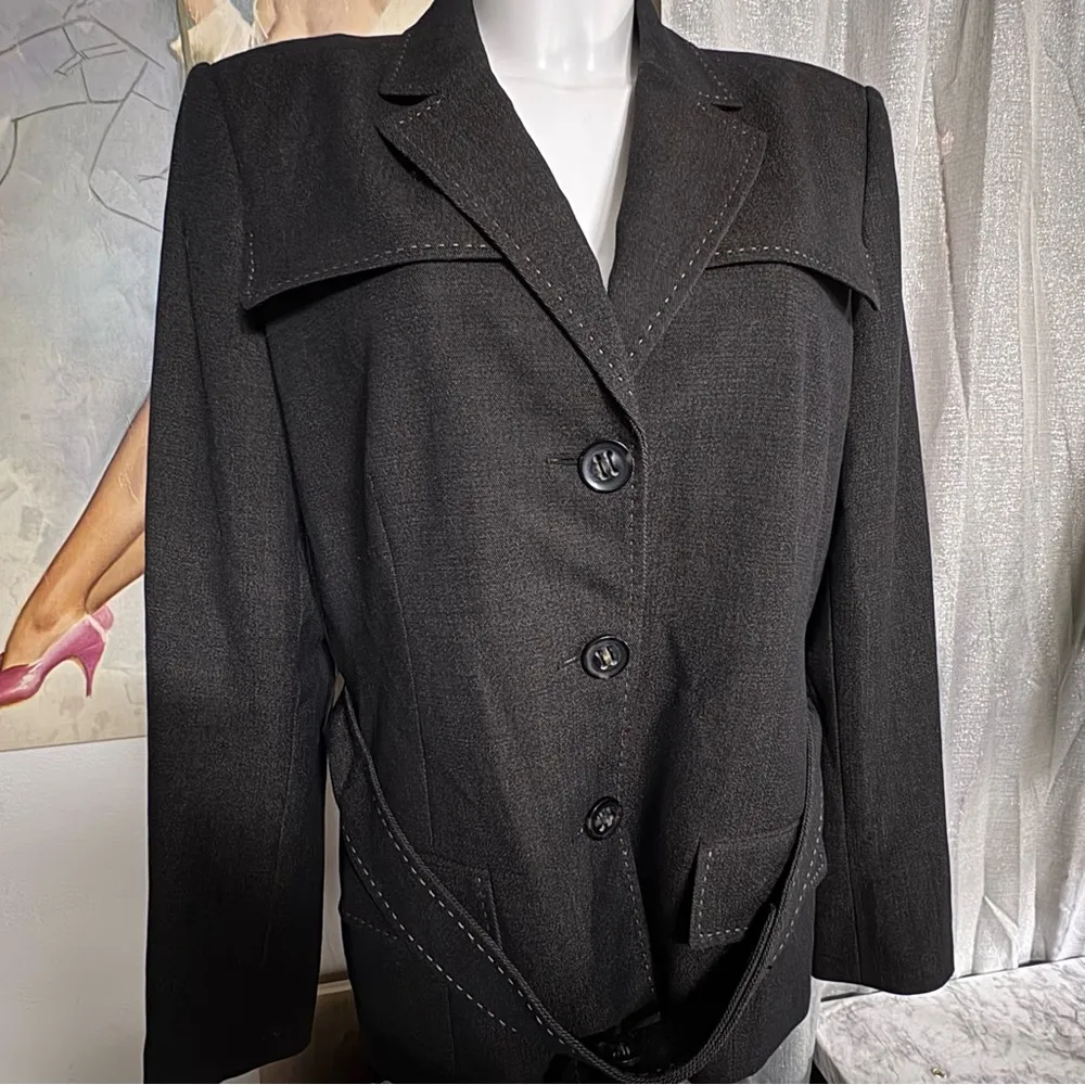 suit jacket, Anne Klein blazer, woman’s suit jacket, size 14 - Image 5