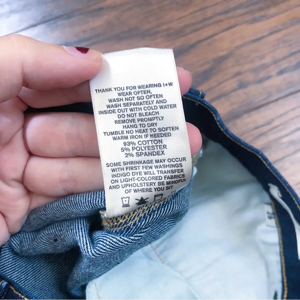 imogene + willie • Imogene Slim jeans high rise dark wash cigarette skinny leg - Image 7