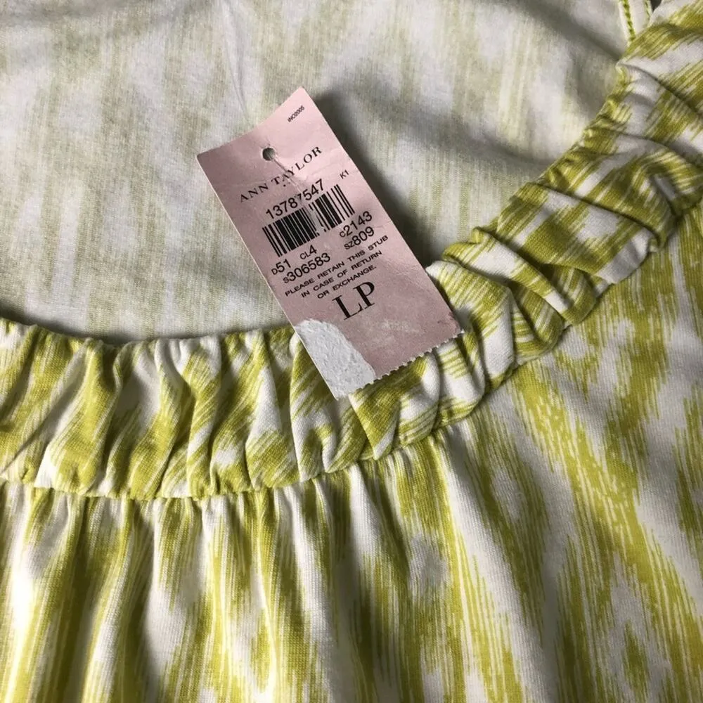 Ann Taylor LOFT Womens Sleeveless Blouse Sz LP - Image 3