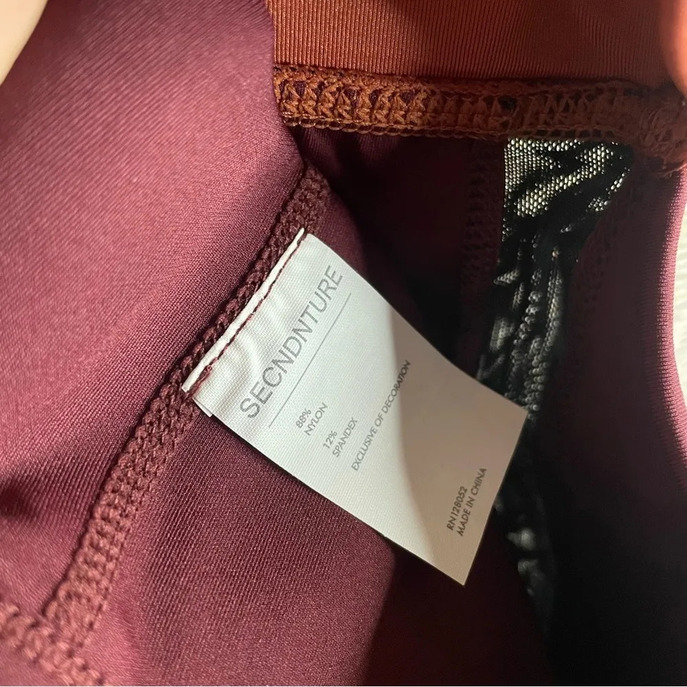 biker yoga suit open back colorblock women size XS - Image 12