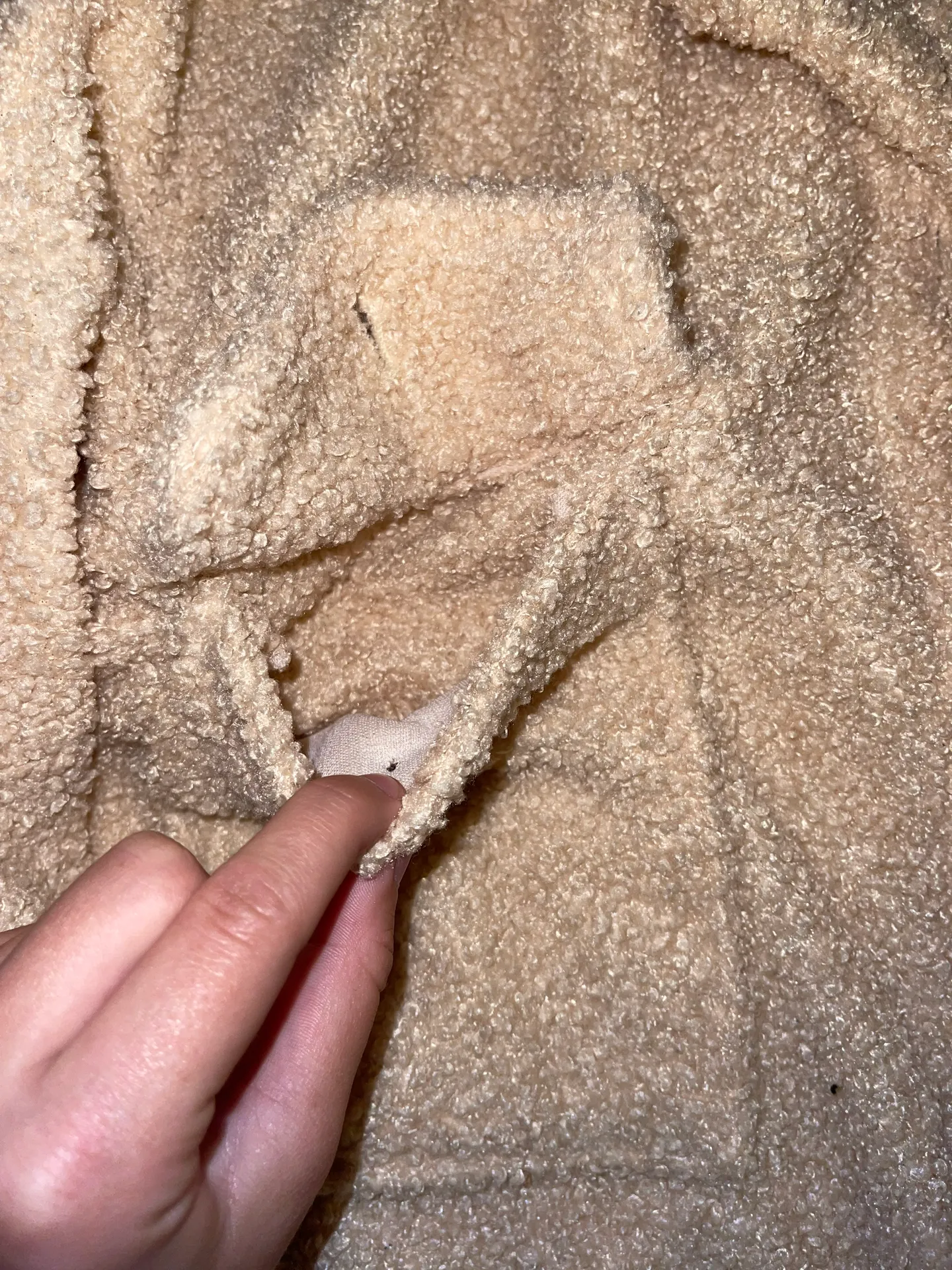 Teddy Jacket Tan - Image 6