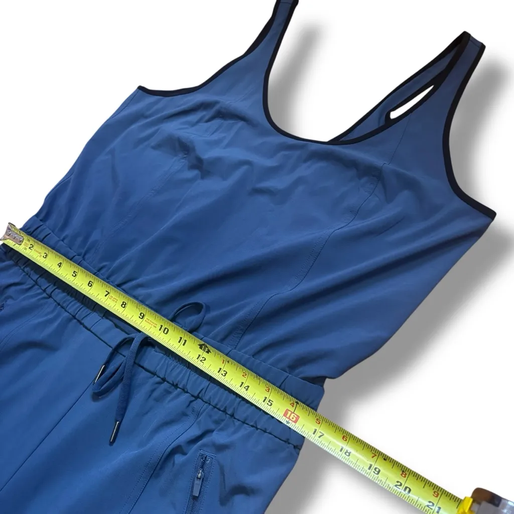 Athleta Iron Blue Unbound Workout Jumpsuit Romper Unitard – Size Medium - Image 7