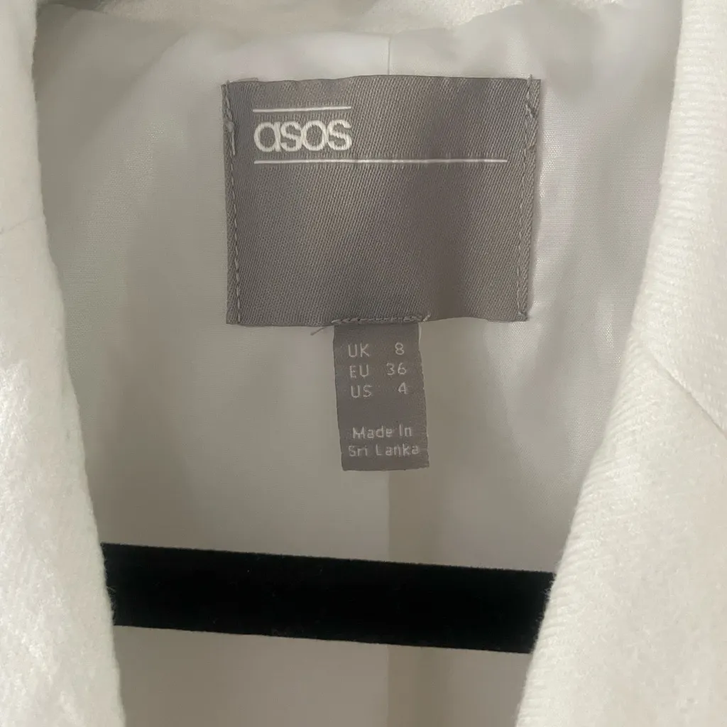 ASOS  White Blazer Minimalist - Image 2