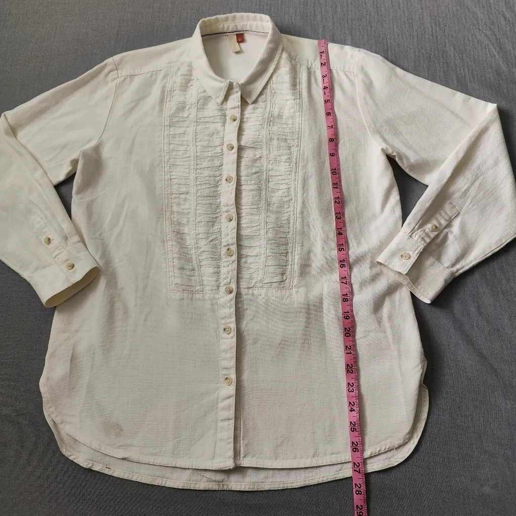 Pilcro Anthropologie Linen Shirt - Image 4