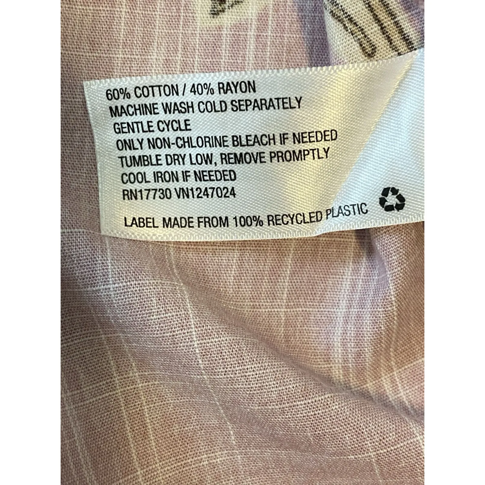 Knox Rose Dress Womens L Purple Orange Floral Boho V Neck Puff Sleeve Peasant - Image 9