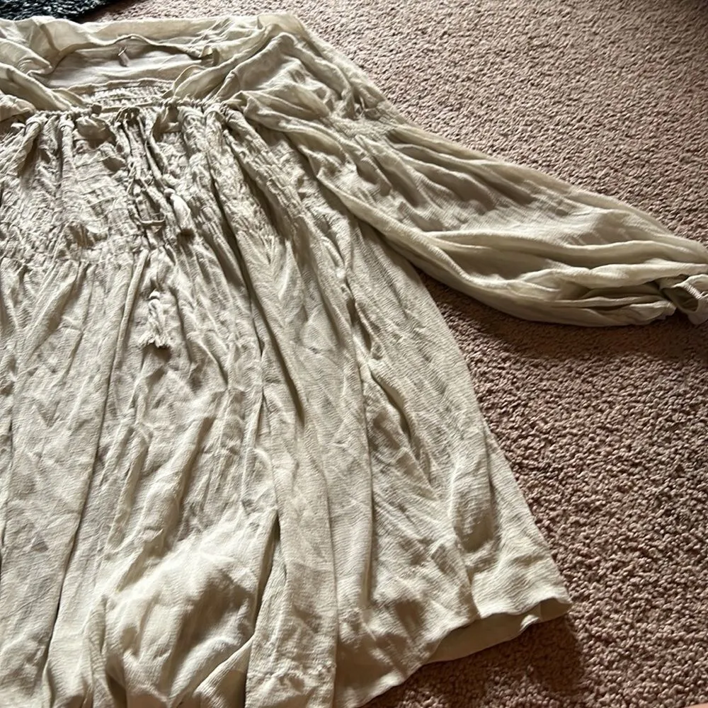 Free people small sheer tunic - Image 4