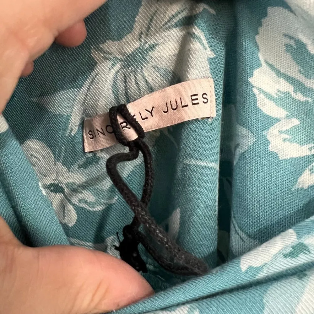 SINCERELY JULES NWOT Wide Leg Floral Flowy Pants with tie at waist Size Medium - Image 4