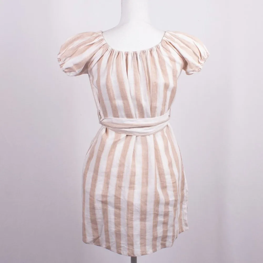 FAITHFULL THE BRAND 100% Linen Dress Size 2 - Image 3