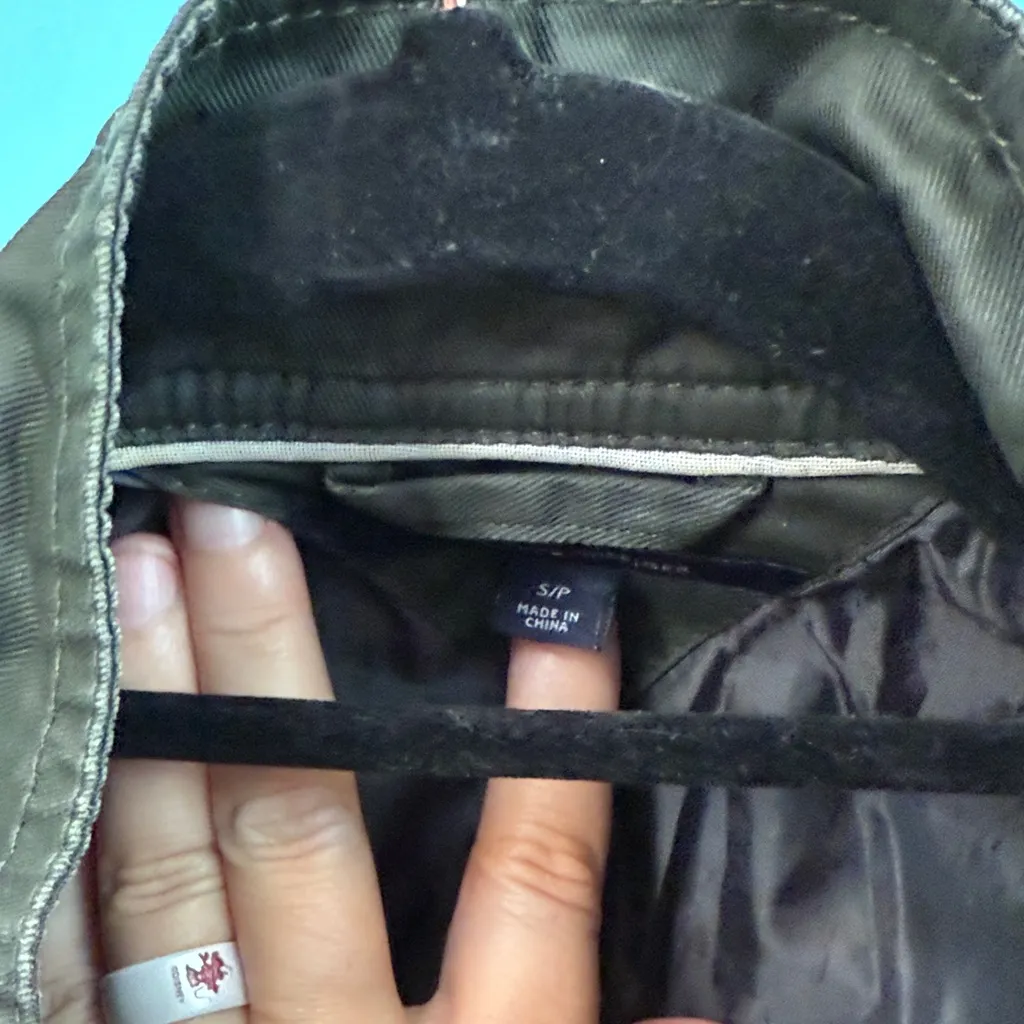 Tommy Hilfiger Green Utility‎ Jacket - Size Small Petite | Gorpcore | Streetwear - Image 5