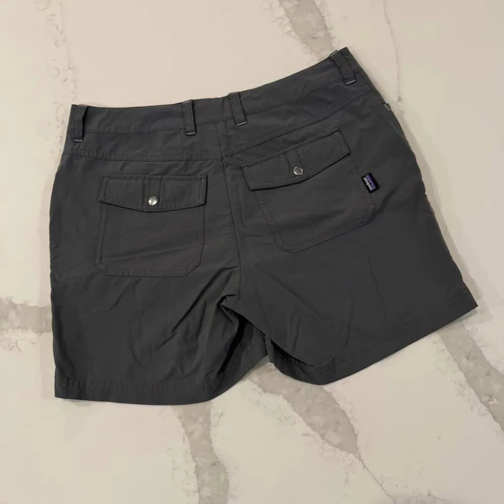 Patagonia Quandary 5” Shorts Women's 8 Gray Gorpcore Hiking Outdoors Campcore - Image 5
