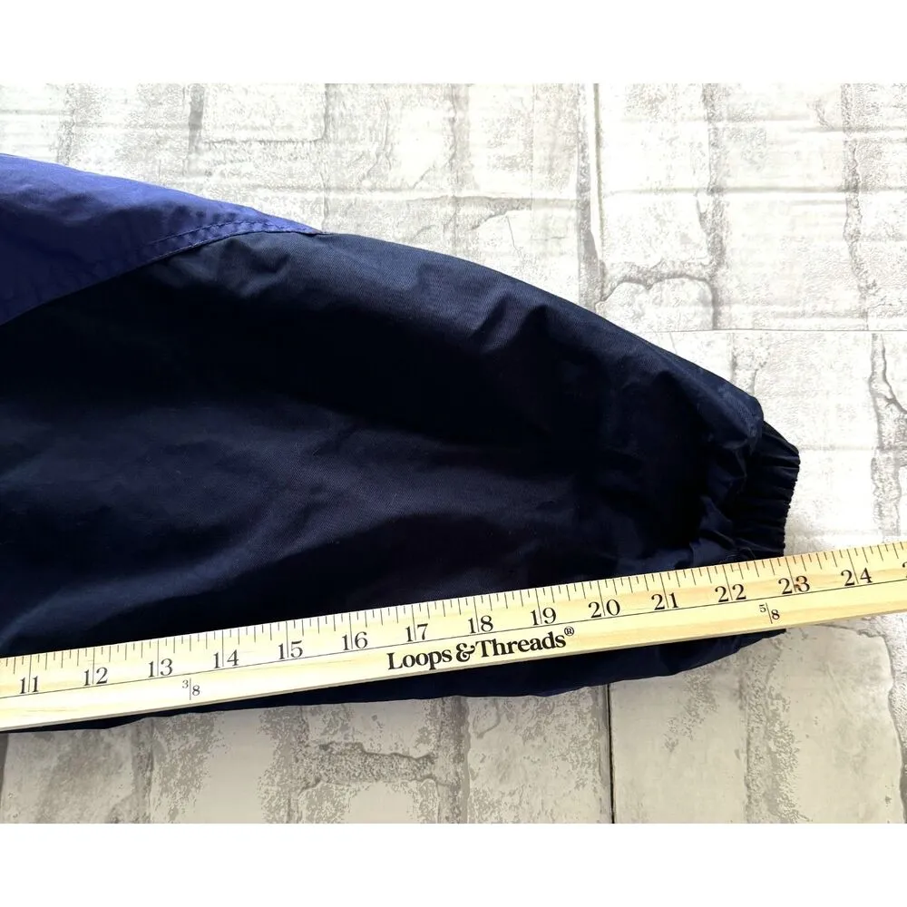 Columbia Color Block Purple Green Lined Hooded Travel Outdoor Gorpcore Jacket XL - Image 7