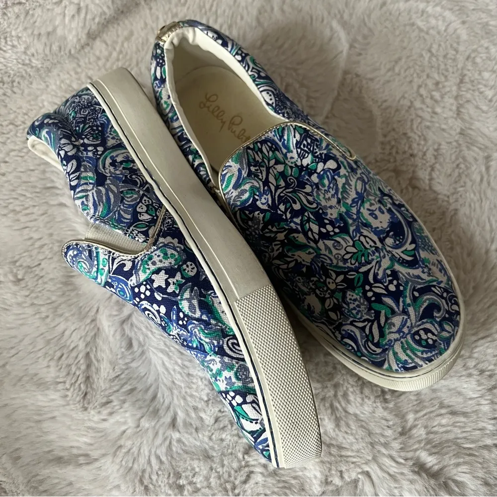 Lilly Pulitzer Julie Canvas Sneakers - Image 7
