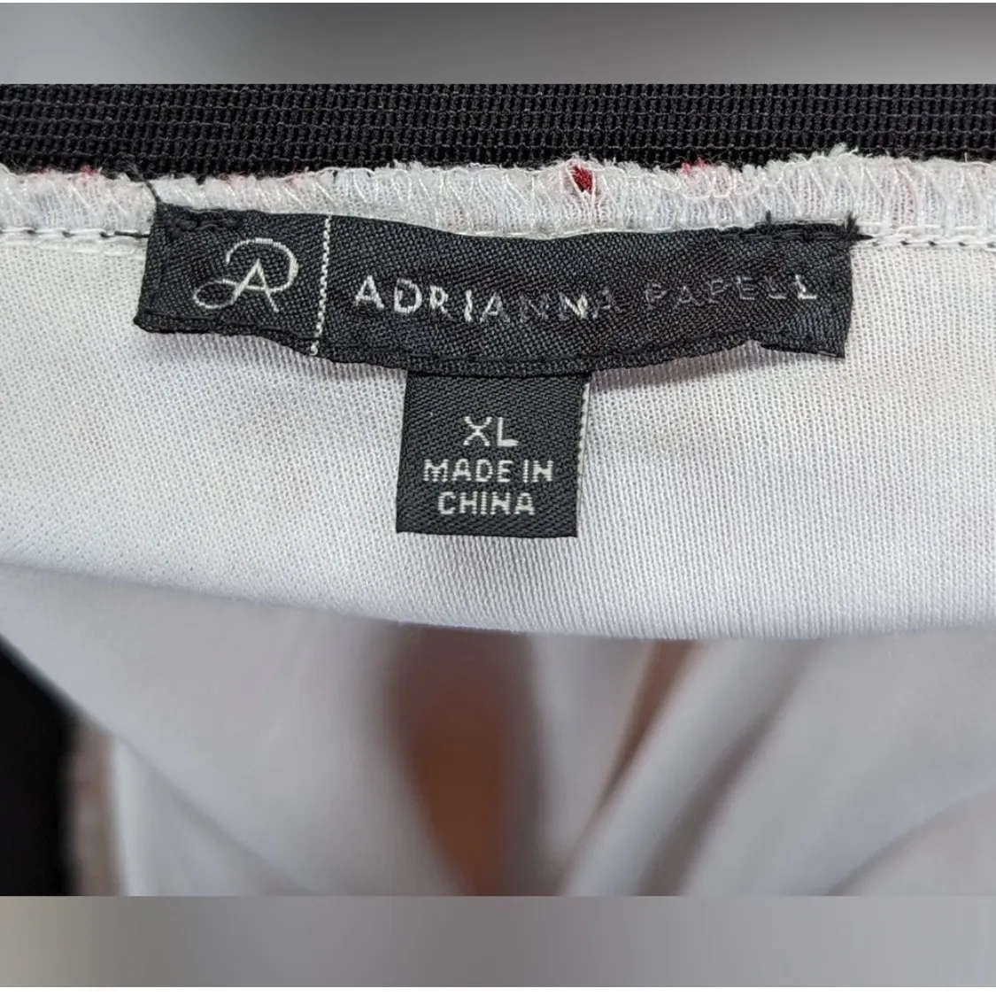 Adrianna Papell Pink Floral Pleated Midi Skirt Elastic Waist Women's XL - Image 8