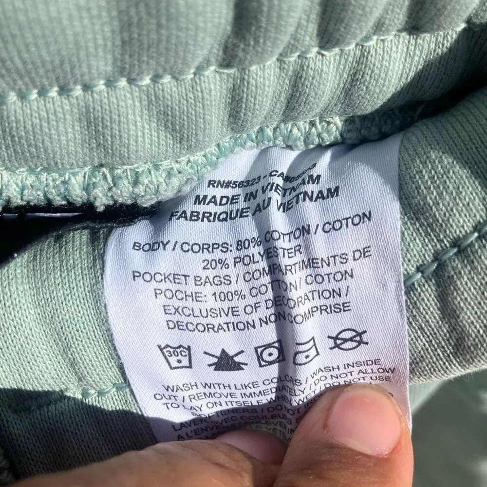 Nike mint green high rise sweatshorts women’s small 5” inseam  #730 - Image 5