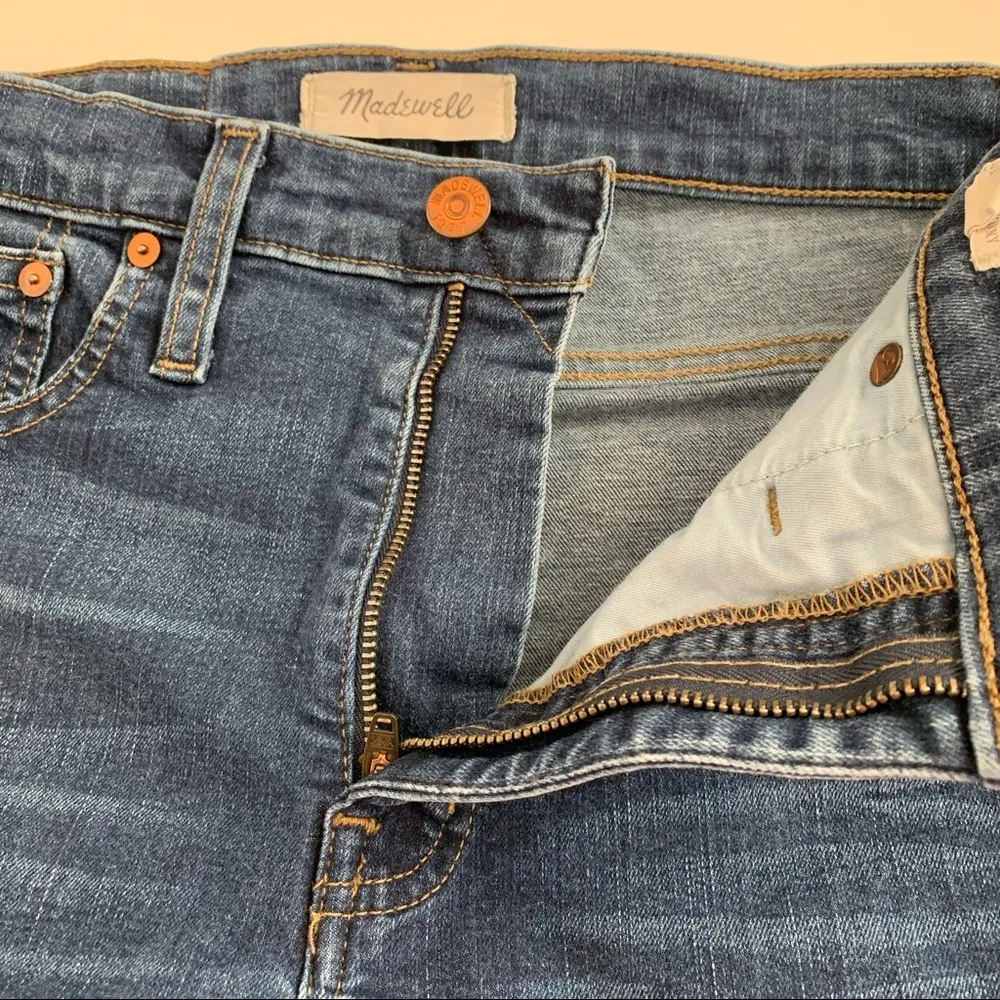 EUC Madewell 10” High Riser Skinny Skinny Jeans Size 27 - Image 3