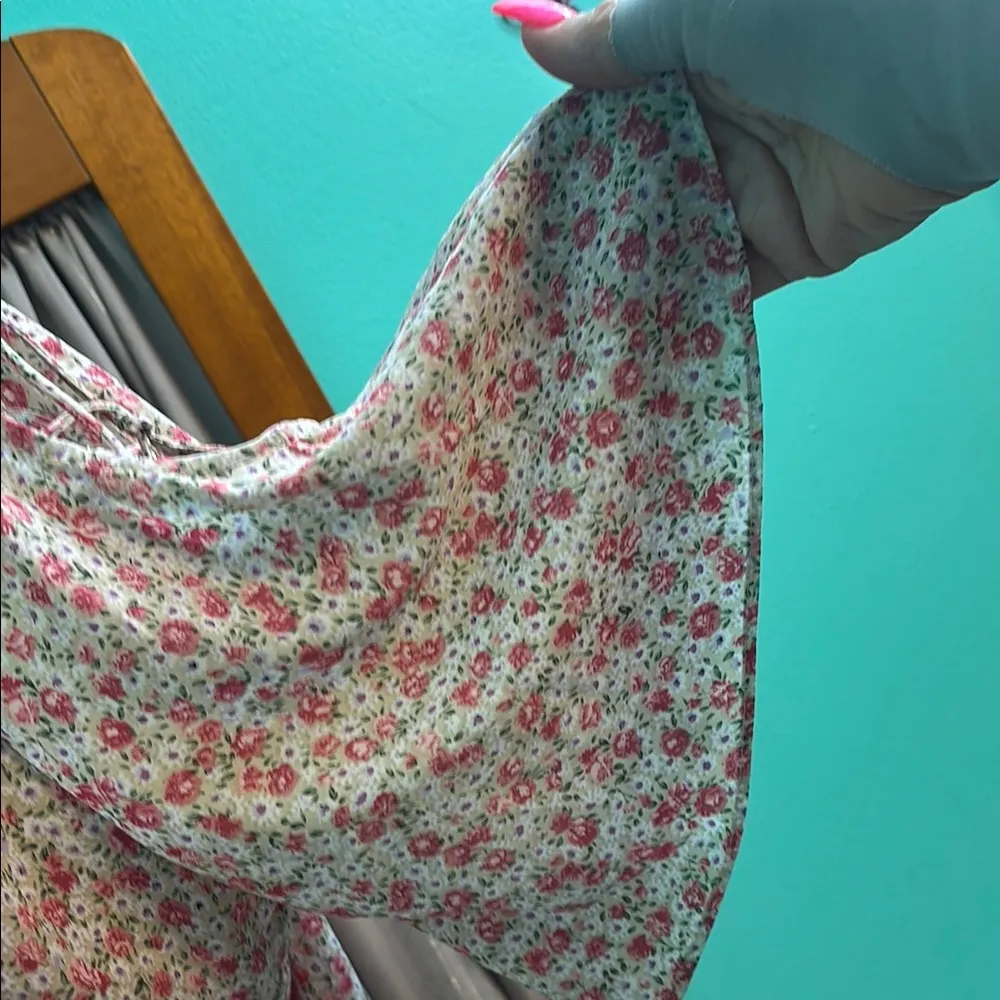 Davi & Dani  Pink cold shoulder Blouse - Image 5