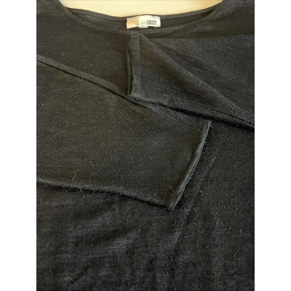 Aritzia Wilfred Free Brown/Black Sweater Dress Size XXS Black - Image 6