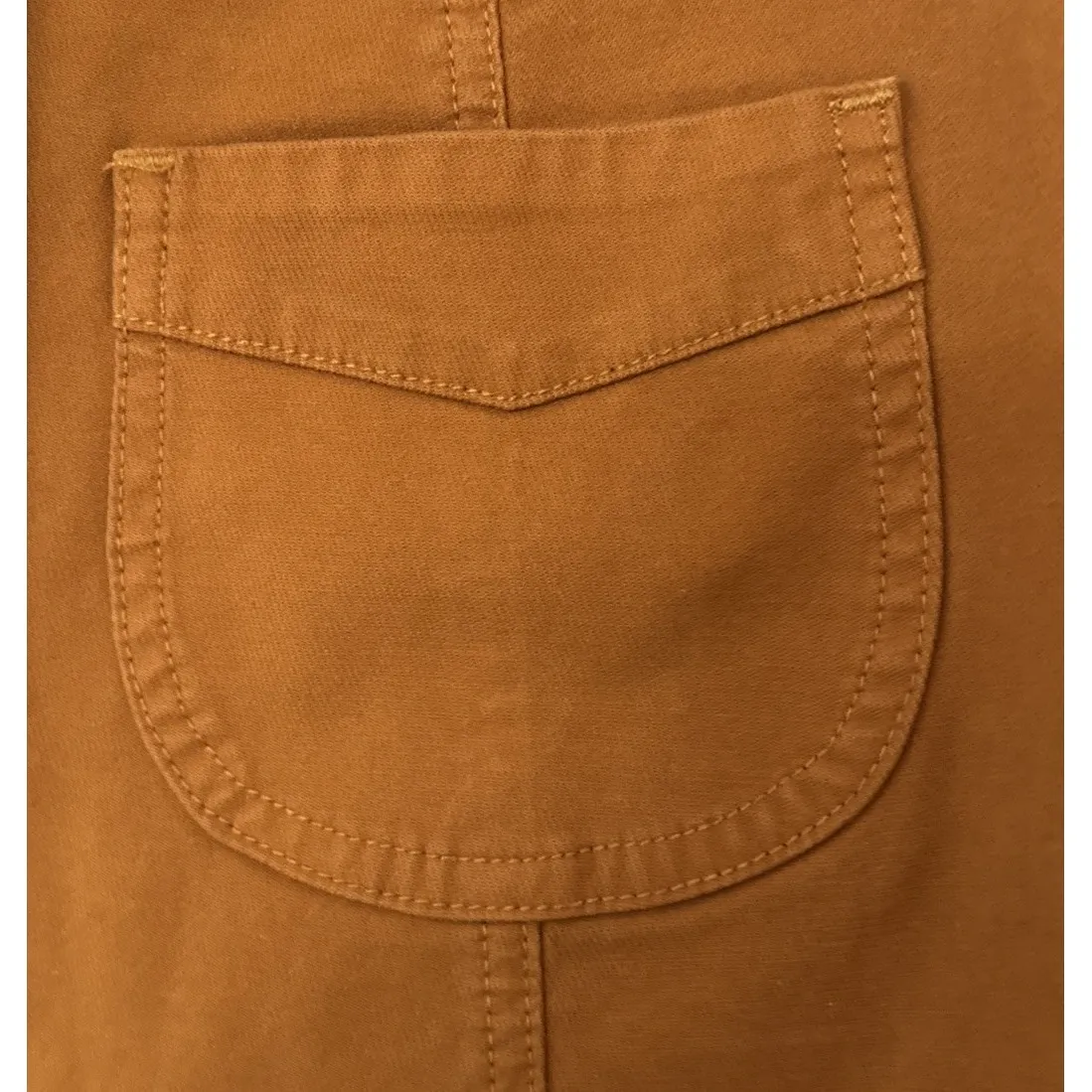 Y2K‎ New  Madewell Garment-Dyed Patch-cute Pocket Skirt / 6/ GOLDEN PECAN - Image 5