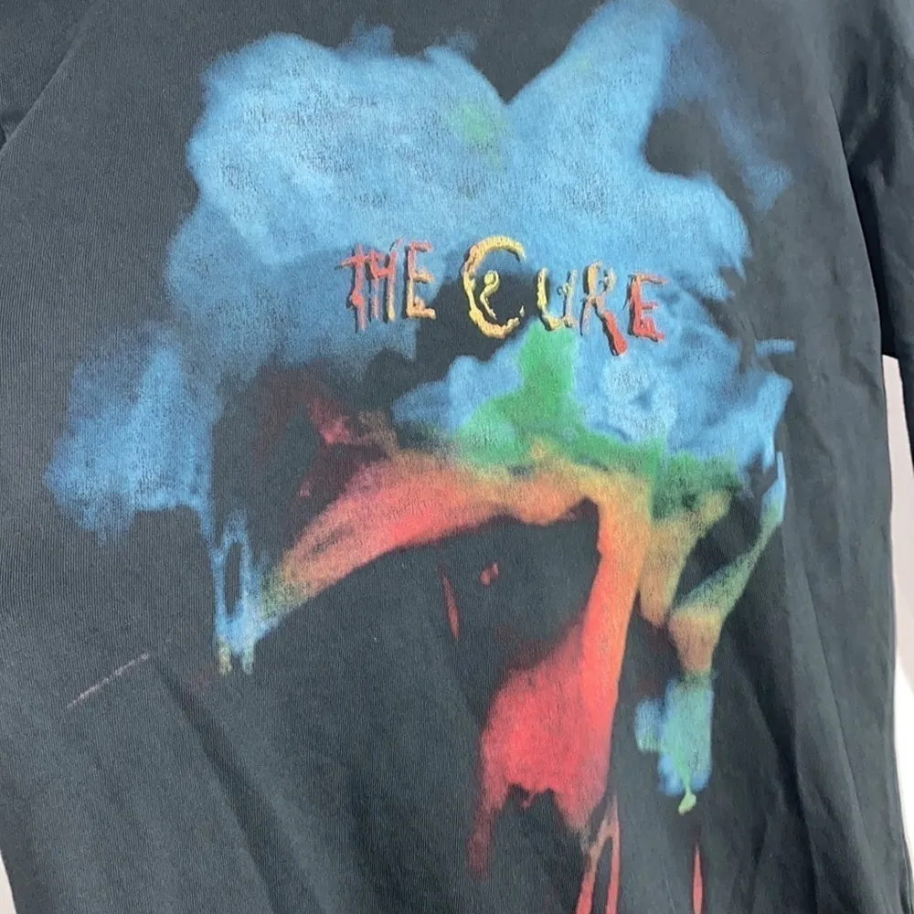 Daydreamer The Cure tee NEW long sleeve sold out‎ soft gray xs graphic t - Image 2
