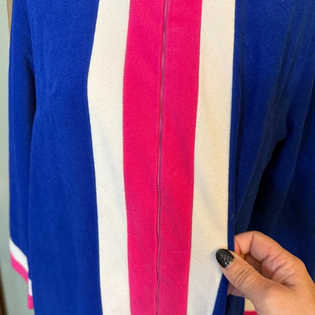 Vintage Vanity Fair Robe Velour Housecoat Nightgown Loungewear L Large 12 - Image 4