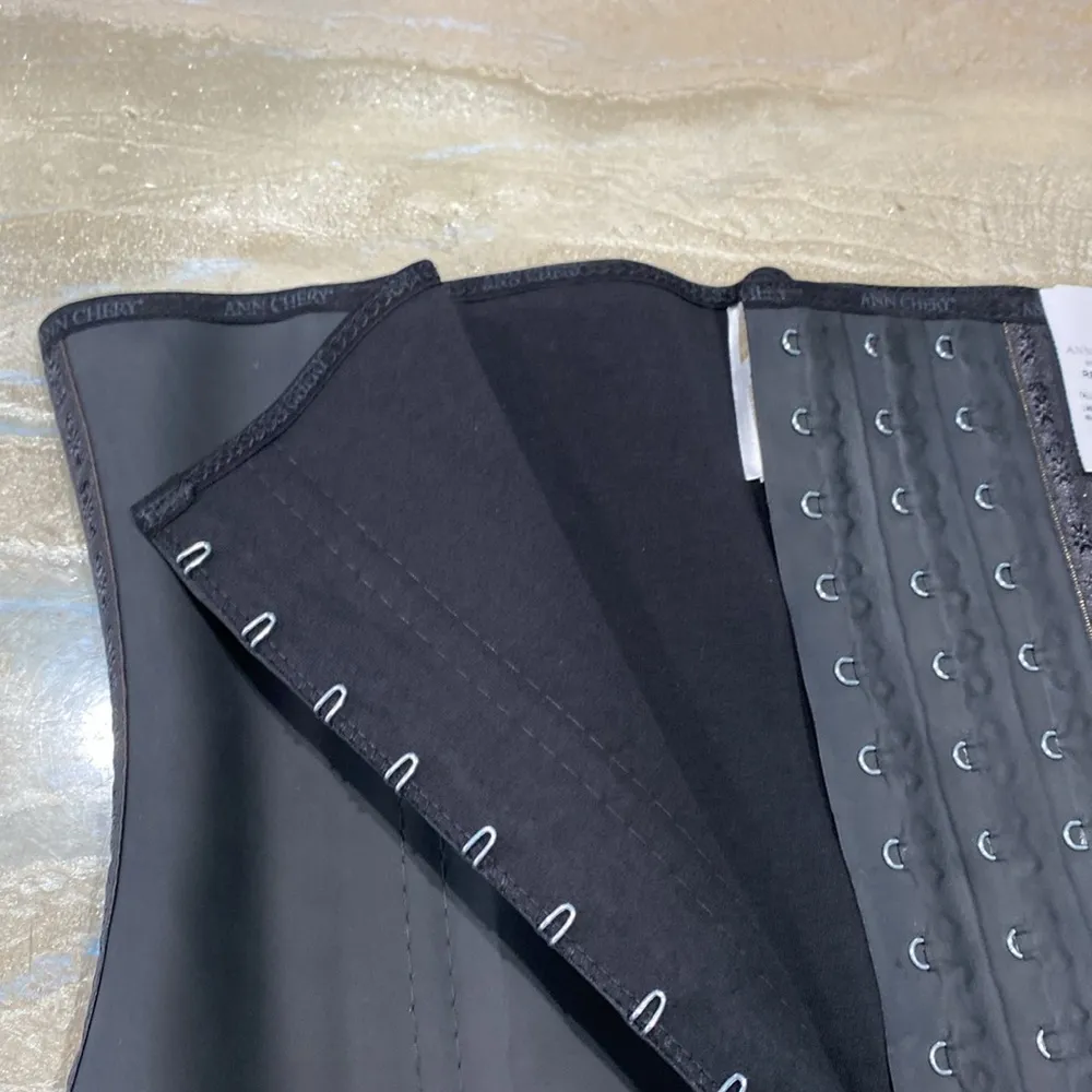 WAIST TRAINER ABDOMEN CONTROL BLACK SIZE LARGE / NEW WITH TAG AND PACKAGING - Image 8