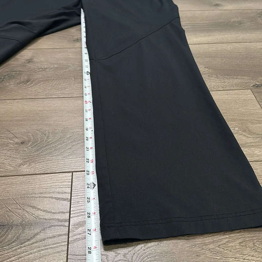 Columbia Omni-Shield Mid Rise Stretch Black Hiking‎ Casual travel Pants 14 Short - Image 11