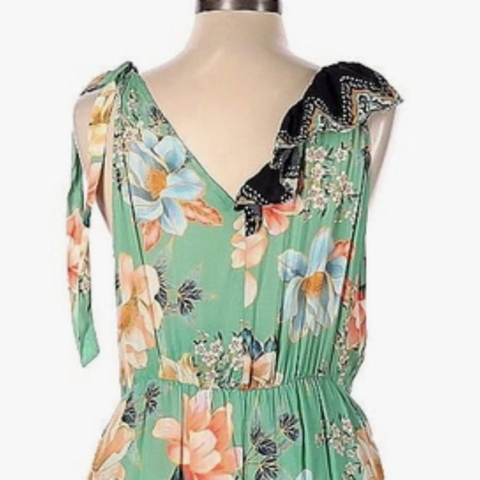 Farm Rio for Anthropologie Monica Wrap Dress L - Image 4