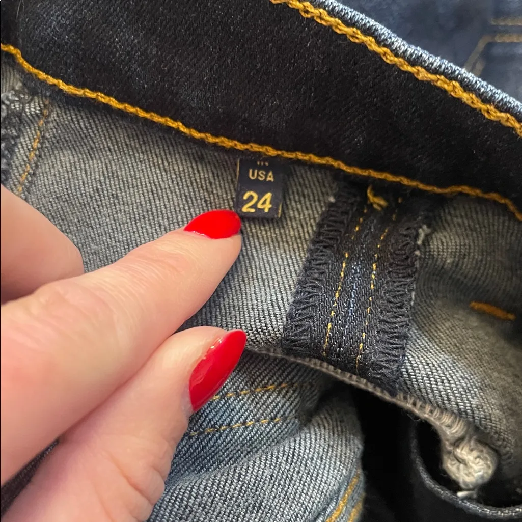 Ramy Brook  Front Slit Straight Leg Jeans - Image 5