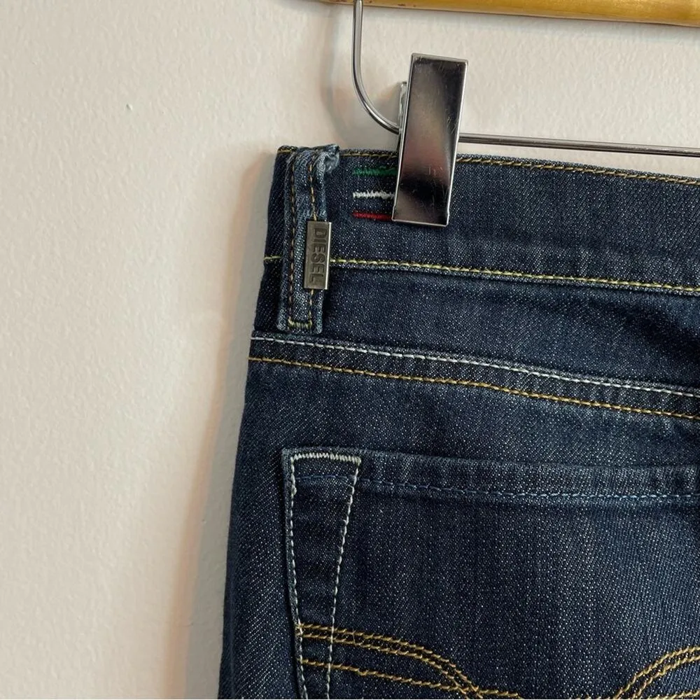 Diesel Industry Liv Low rise straight leg Y2K Stretch denim jeans womens 27 - Image 6