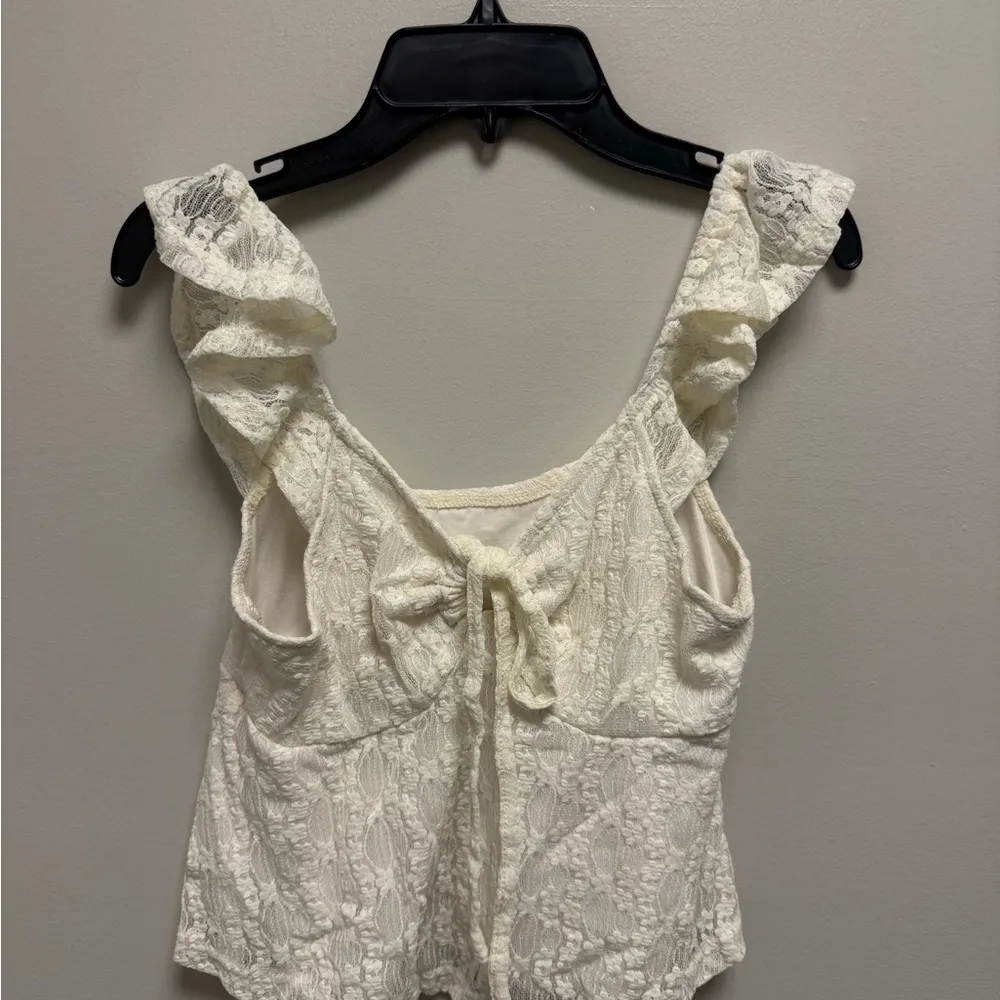 SHEIN Crop Tops‎ Set - White, Cream, Pink, Blue Floral - Image 12