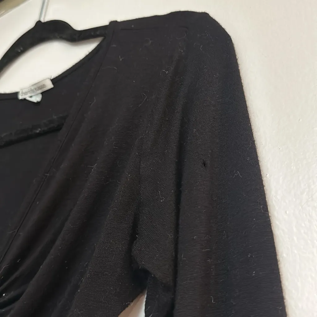 MOVING SALE Charlotte Russe Vneck Longsleeve Bodysuit - Image 6