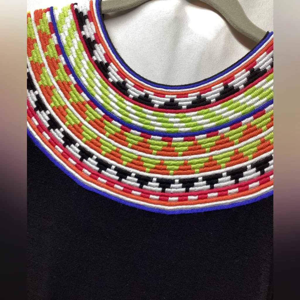 Soft Surroundings Carnival knit top. Size medium - Image 8