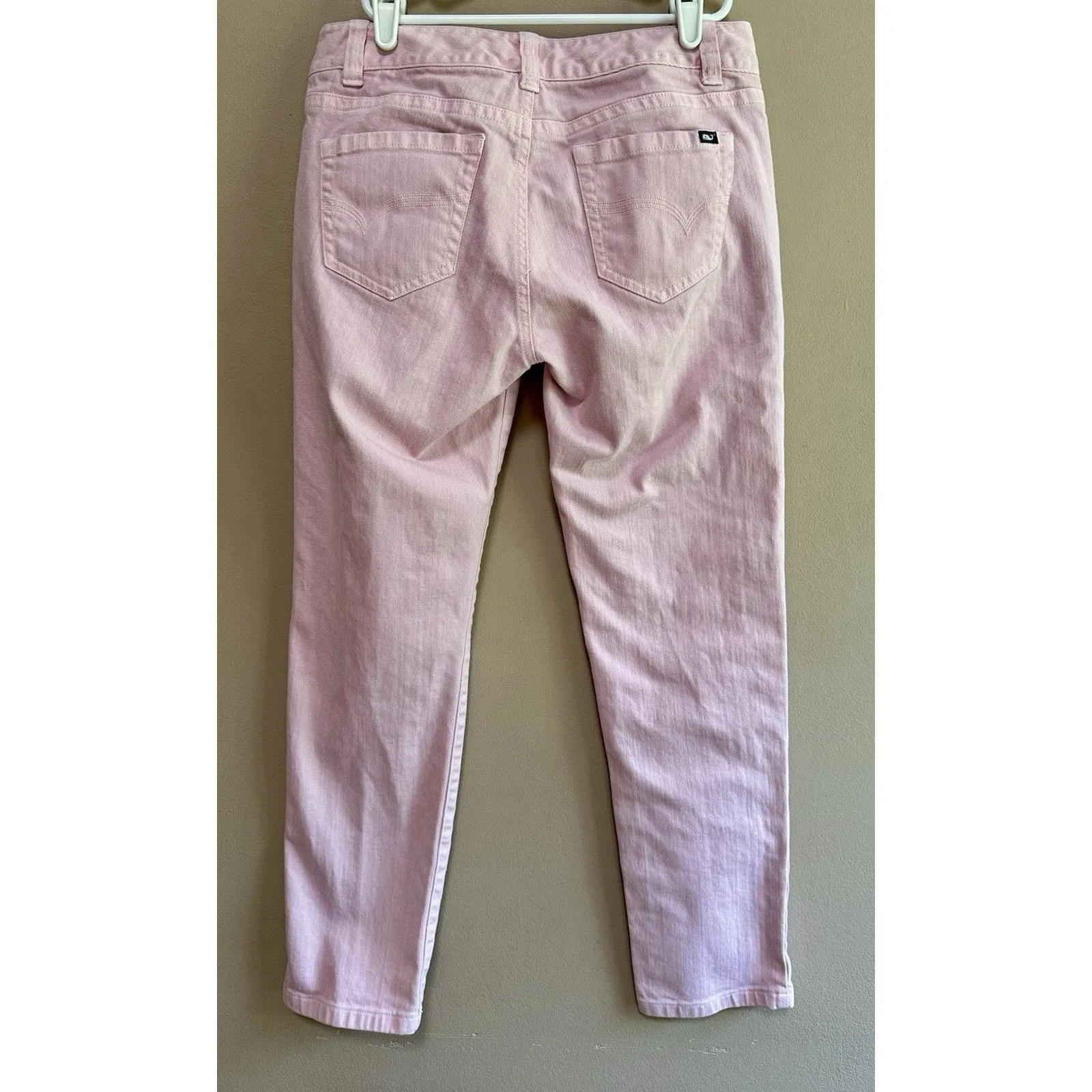 Vineyard Vines Women’s Skinny 5 Pocket Denim Jeans‎ Light Pink Size 4 EUC - Image 5