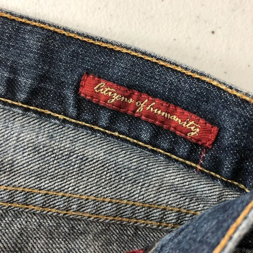 Citizens of Humanity Womens Jeans Kelly 001 Low Waist Bootcut 26 HEMMED - Image 3