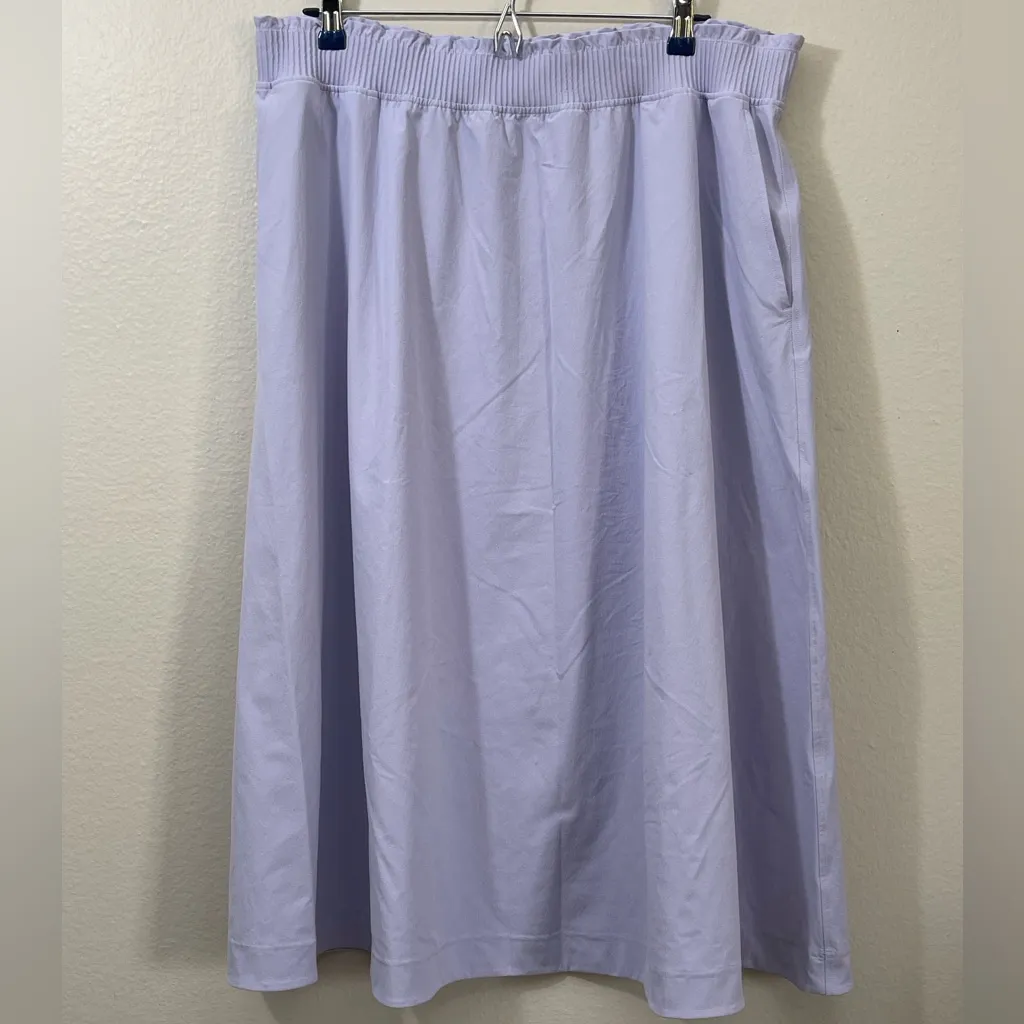 Lululemon Stretch Woven Ruffle-Waist Midi Skirt
Lavender Frost size XL - Image 2