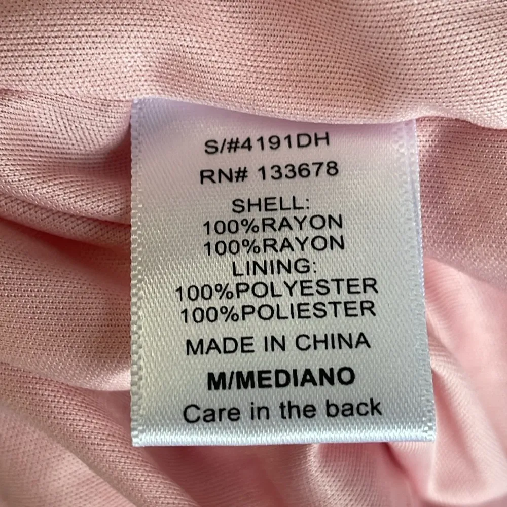 Love Tree Pink Gauzy Embroidered Maxi Dress - Image 6