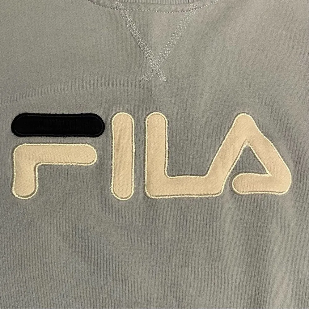 Fila Powder Blue Logo Sweatshirt - Size S - Image 93