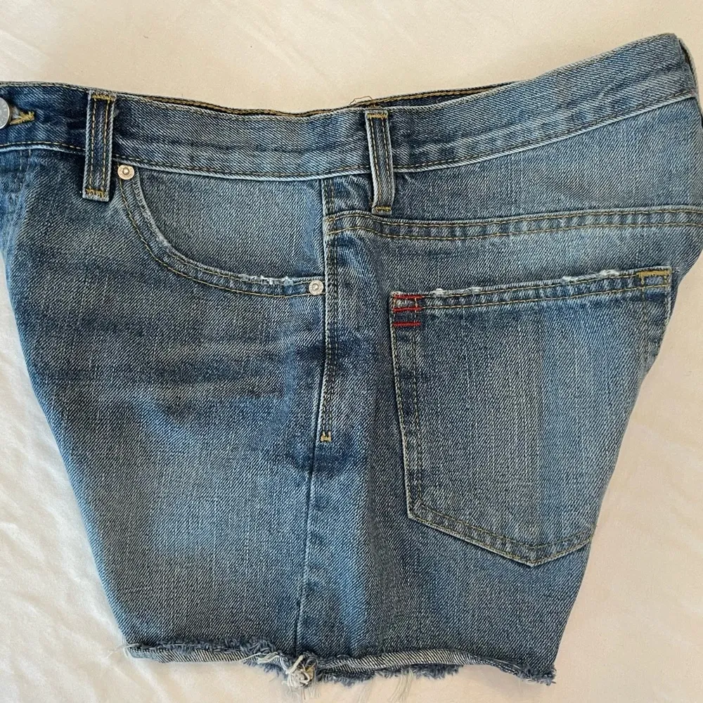 Urban Outfitters BDG Western Cowgirl Festival Denim Cutoff Boyfriend Low Shorts - Image 11