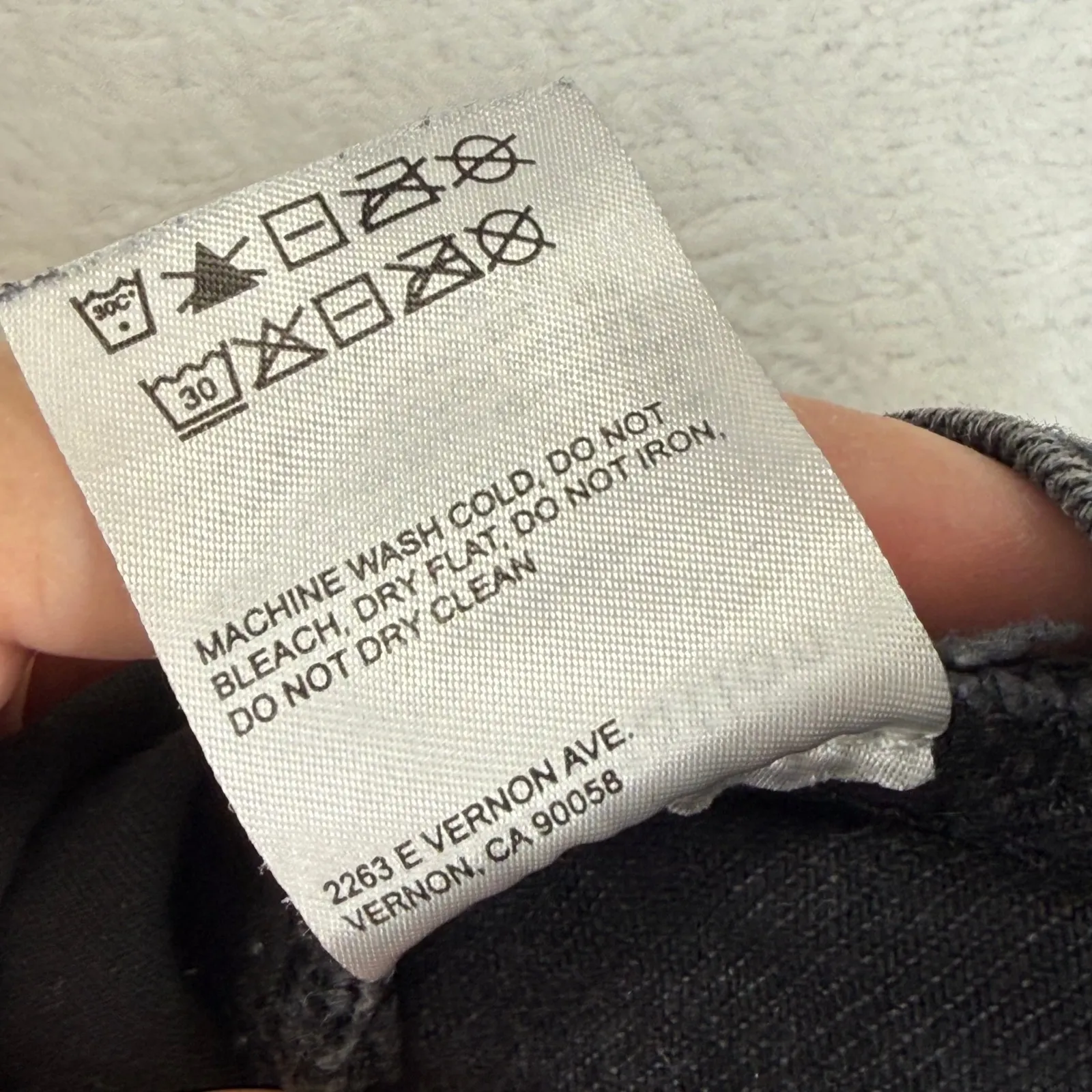 Reformation Jeans Womens Size 26 Black High Rise Button Fly Straight Leg Denim - Image 11