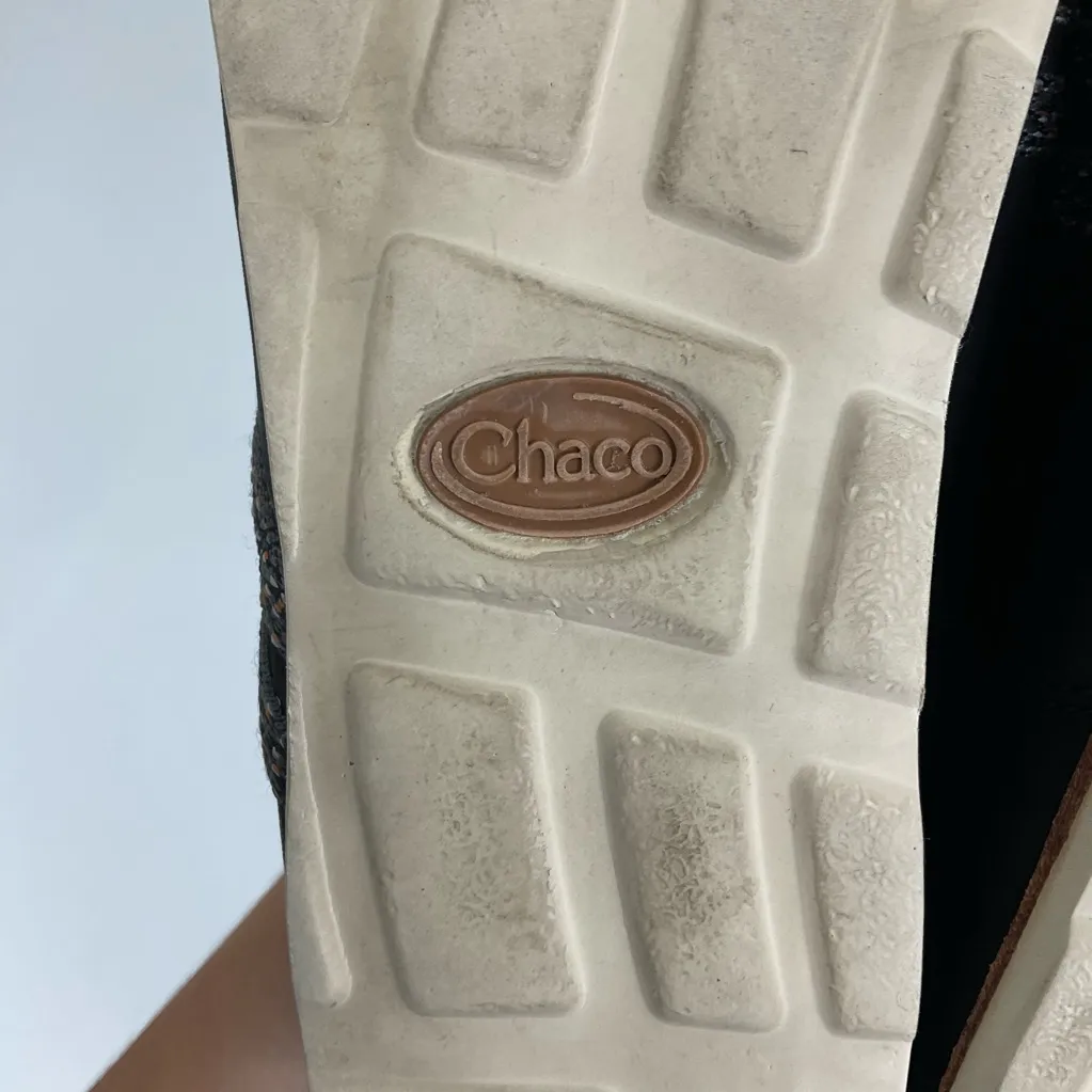 Chaco Black Leather Slip On Mules Size 9.5 - Image 7