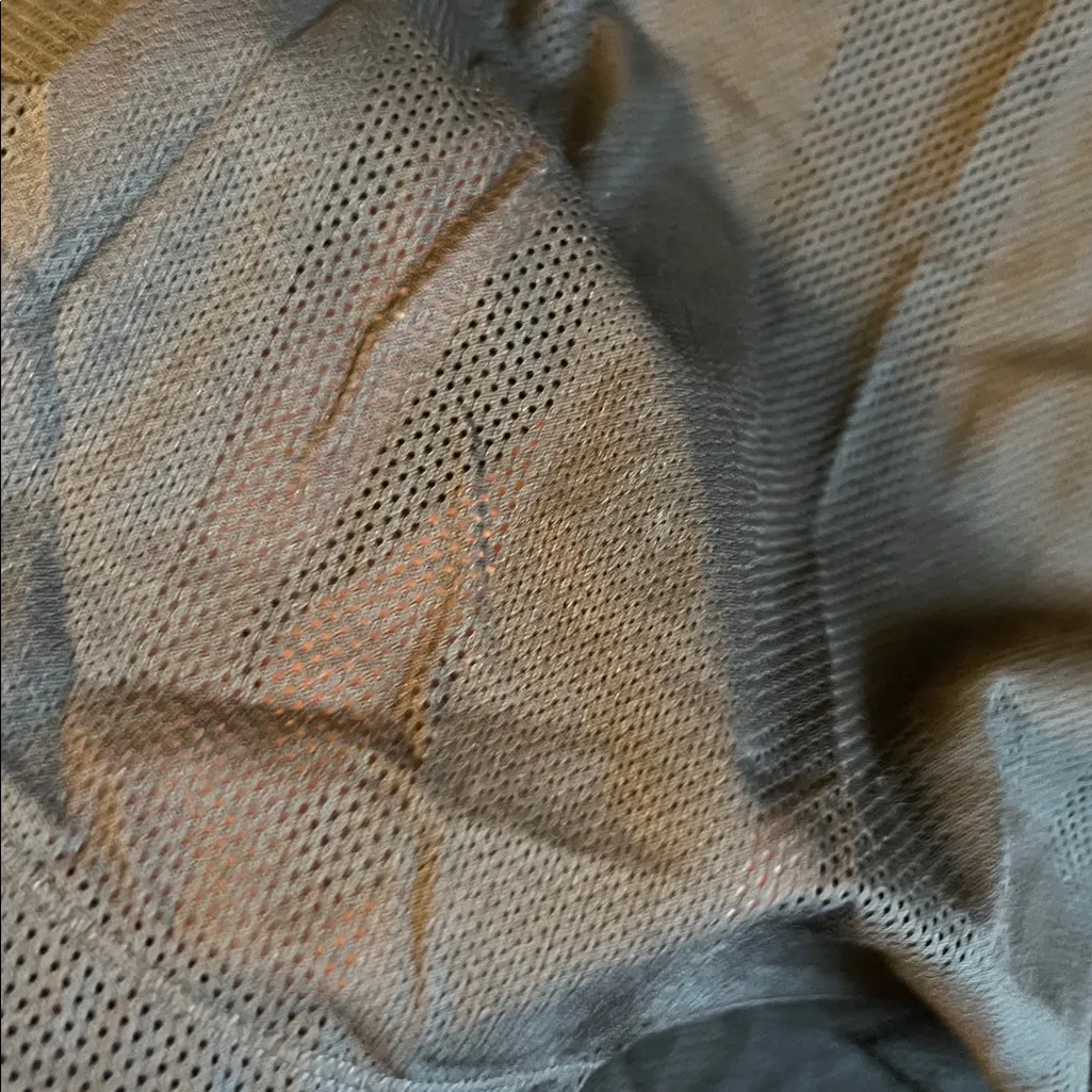 Nike Running Glam Dri Fit Black & Gold Mesh Tank Top Size Medium - Image 11