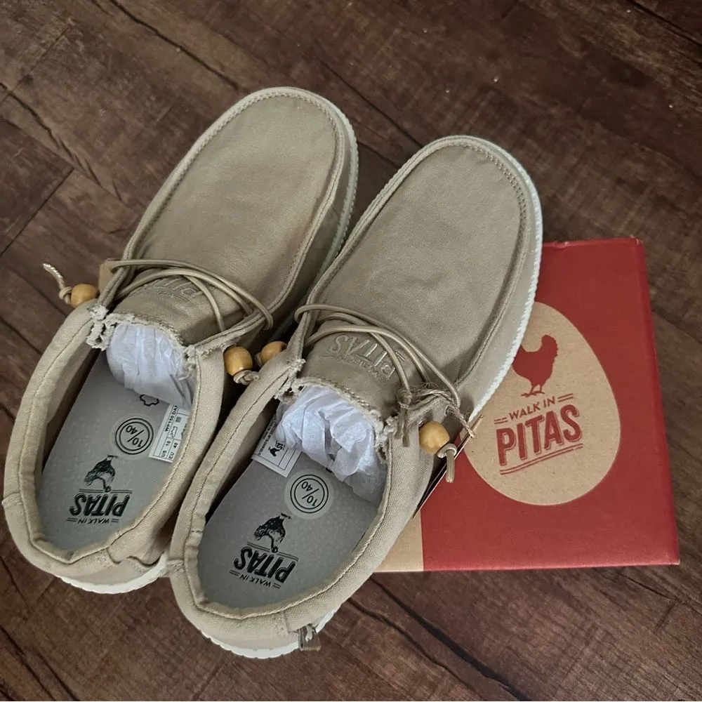 Walk In Pitas Dani Women Dune Beige Loafers Size 10 EU 40 Brown - Image 2