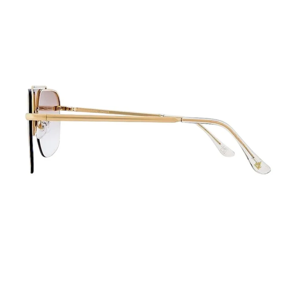 AIRE Venatici in Bright Gold & Light Brown Grad New Womens Sunnies - Image 3